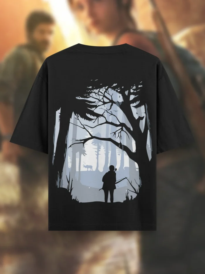 the last of us t shirt back