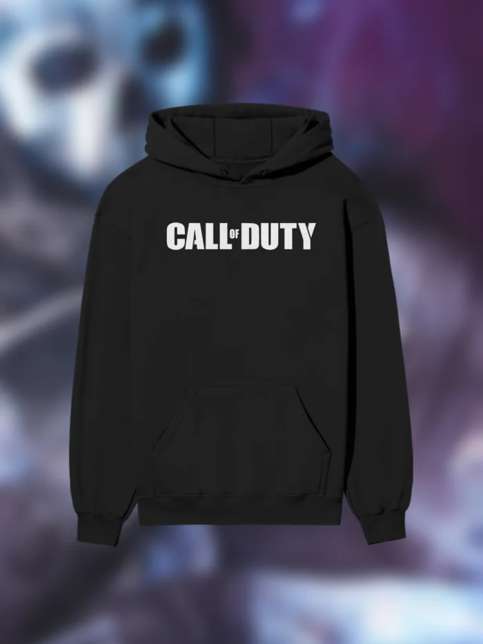 COD ghost hoodie front